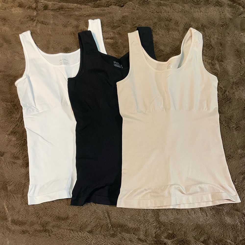 3 Tummy Control Tanks Size XL